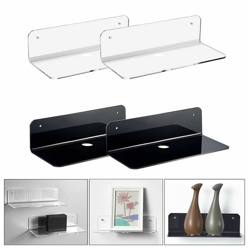 2pcs floating wall shelves - floating,