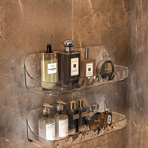 Acrylic bathroom shelf - bathroom, no
