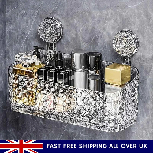 Suction cup bathroom shelf - cup,