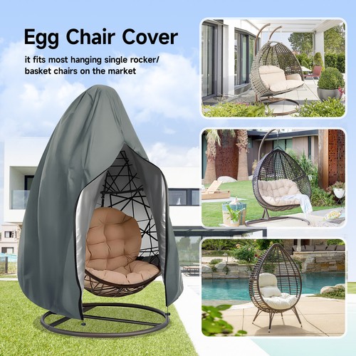Grey hanging swing - hanging, double
