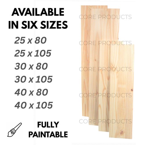 Solid pine shelf board - solid,