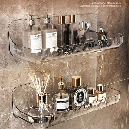 Acrylic bathroom shelf - acrylic, no