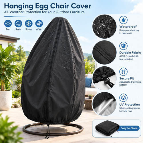 Hanging egg chair - egg,