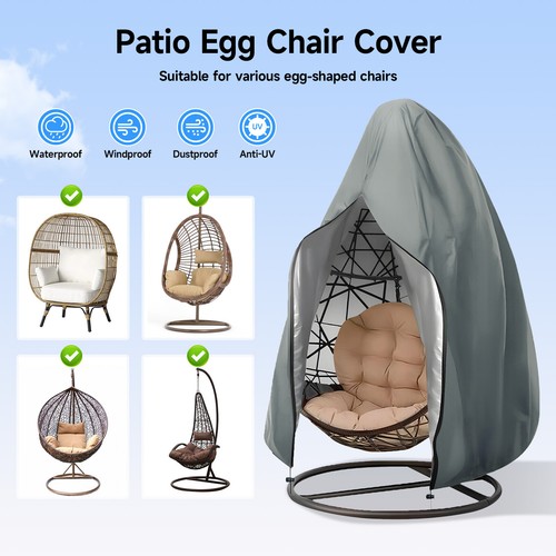 Garden hanging swing - egg, chair