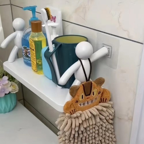 1pc small person storage rack - 1pc,