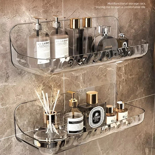 Acrylic bathroom shelf - acrylic, no